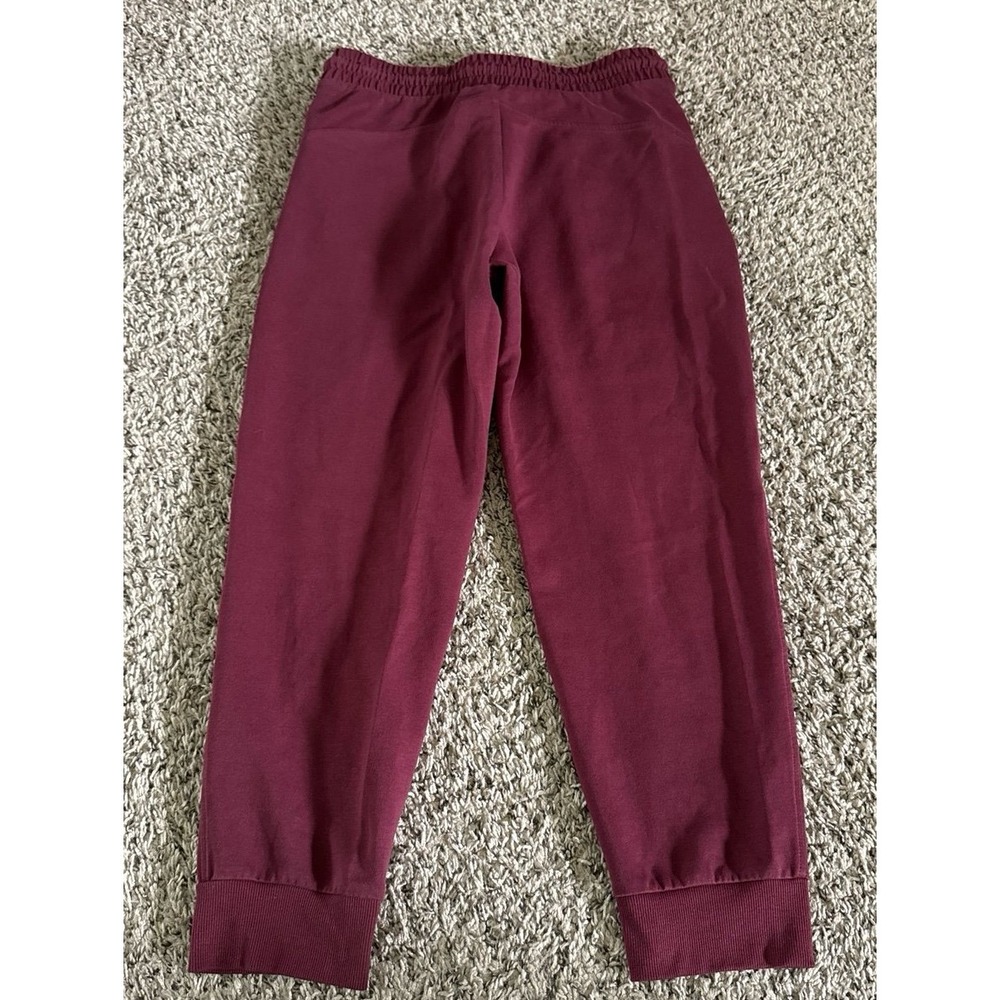 Old Navy Women's Maroon High-Rise Elastic Drawstring Jogger Size Medium - Picture 6 of 8